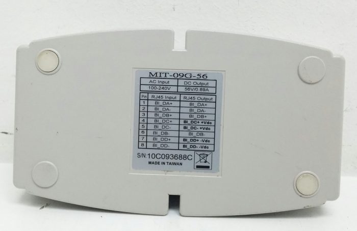 InfiNet Wireless IDU-BS-G (HW-052) Indoor Power Supply Unit 10/100/1000 Base-T Ethernet PoE Injector - Image 3