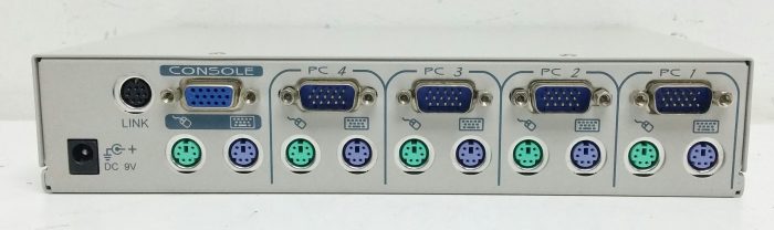 Rextron KNV104 CBEEF6CE03 4-Port Keyboard/ Mouse/ Monitor Sharing Switch - Image 4
