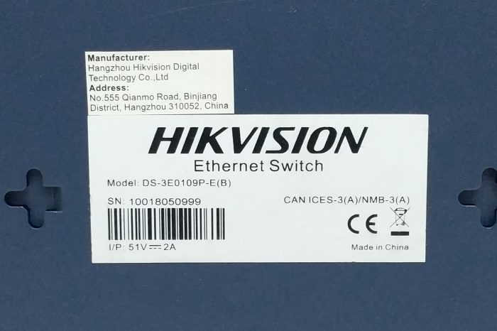 Hikvision DS-3E0109P-E(B) 8-Port PoE Ethernet Switch - Image 3