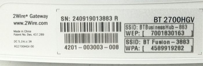 BT Business Hub 2700HGV Wireless Router - Image 4