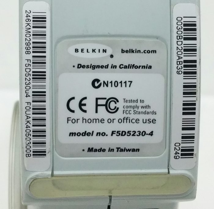 Belkin F5D5230-4 4-Port Gateway Router - Image 3