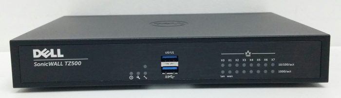 Dell SonicWALL TZ500 APL29-0B6 8-Port Wireless Firewall Security Appliance - Image 2