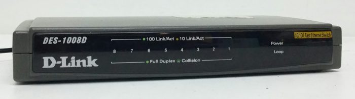 D-Link DES-1008D Ver E2 10/100 8-Port Fast Ethernet Switch - Image 2