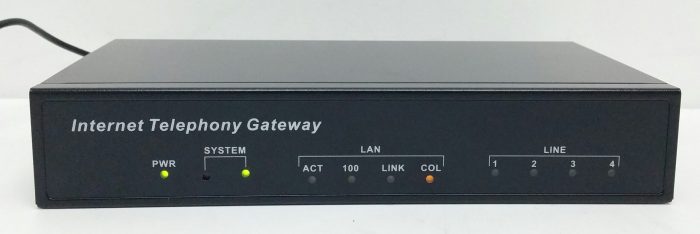 VG-400 2-Port RJ-11 VoIP Gateway (2 FXS) Internet Telephony Gateway - Image 2