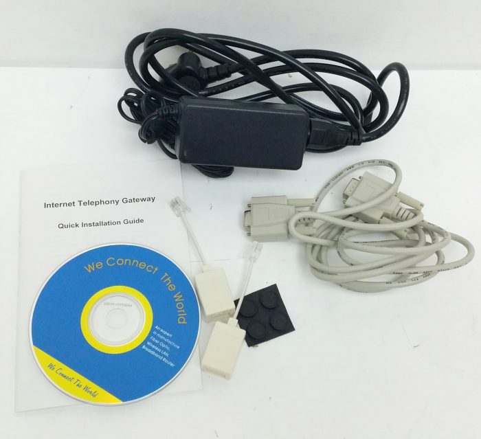 VG-401 2-Port RJ-11 VoIP Gateway (2 FXS) Internet Telephony Gateway - Image 3