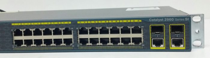 Cisco Catalyst 2960 Series SI WS-C2960-24TC-S 24 Port Switch - Image 5