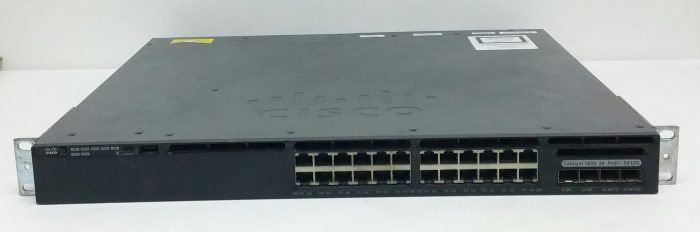 Cisco Catalyst 3650 WS-C3650-24PD-S V03 24 PoE+ 2 X 10G 24 Port PoE Switch - Image 2