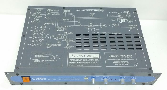 Cloud Electronics MPA-626 Mixer Amplifier - Image 4