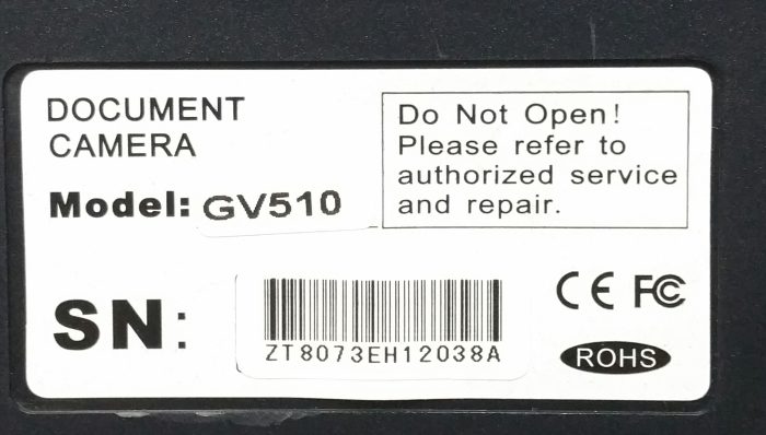GV510 HDMI VGA Digital Document Camera - Image 3