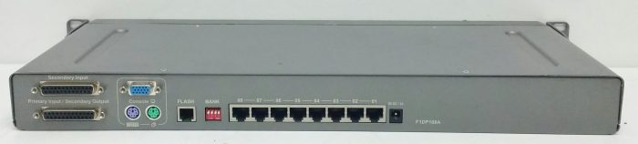 Belkin F1DP108A OmniView SMB 8-Port CAT5 KVM Switch - Image 4