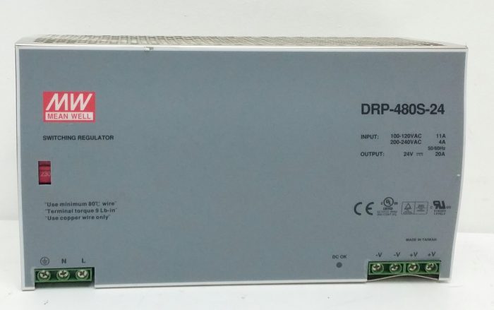 Mean Well MW DRP-480S-24 Switching Regulator - Image 2