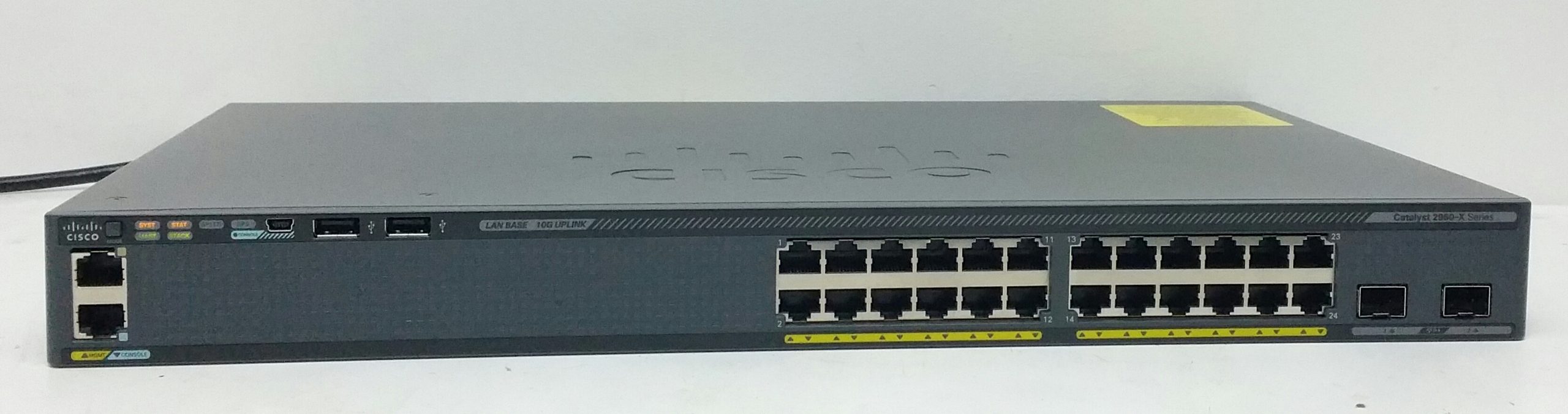 20231117_232224-1 Cisco Catalyst 2960-X Series WS-C2960X-24TD-L V06 24 Port Switch - Image 1