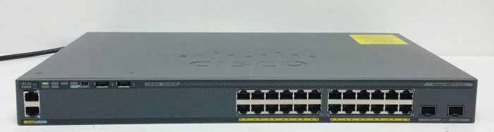 Cisco Catalyst 2960-X Series WS-C2960X-24TD-L V06 24 Port Switch - Image 2