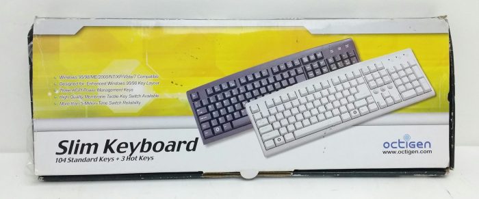 Octigen 5801KMOTG KB-9902U00040 Slim Keyboard - Image 2