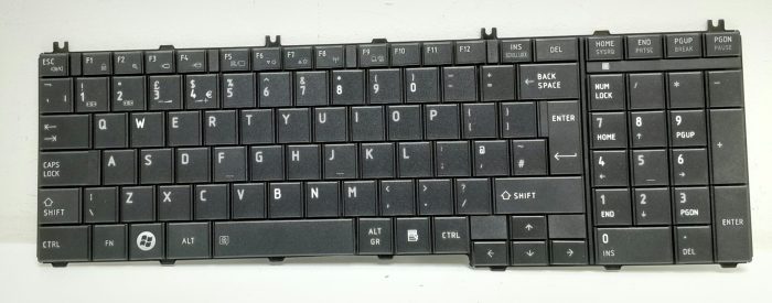 Toshiba Satellite Pro NSK-TN0SV0U 360X116.15 5mm Laptop Keyboard - Image 2