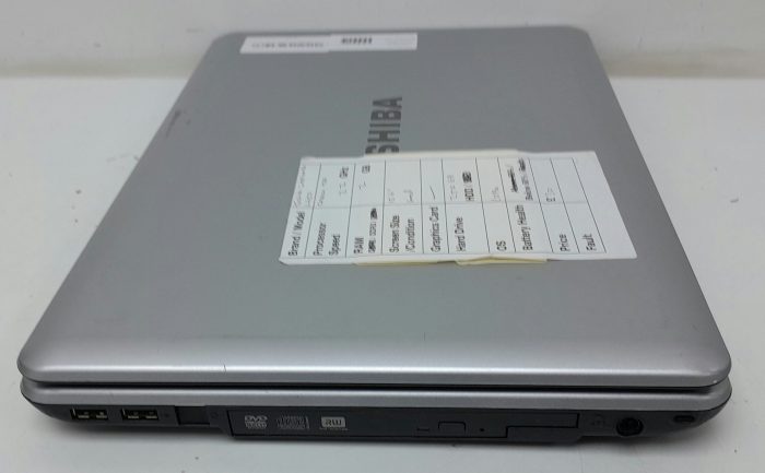 Toshiba Satellite Pro L450-179 Celeron 900 2.2GHz 2GB Ram 15.6" 250GB HDD Windows 10 Pro - Image 6