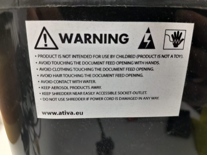 Ativa AT-8x CD & Card Shredder - Image 3