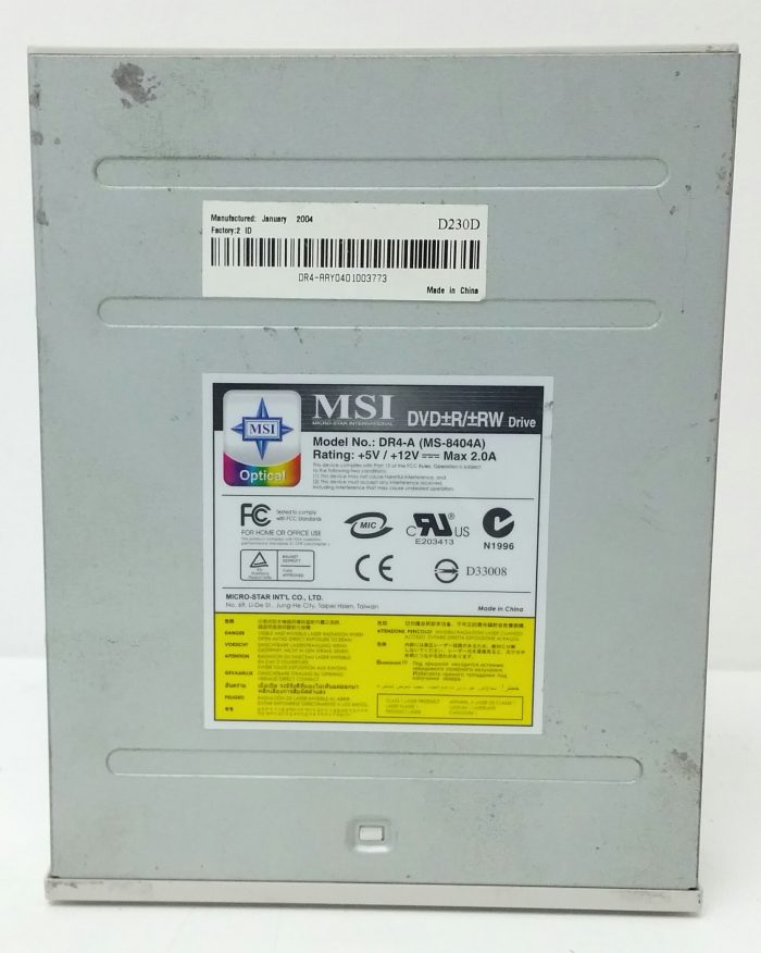 MSI DR4-A (MS-8404A) DVD R/RW DVD + Rewitable Drive - Image 3