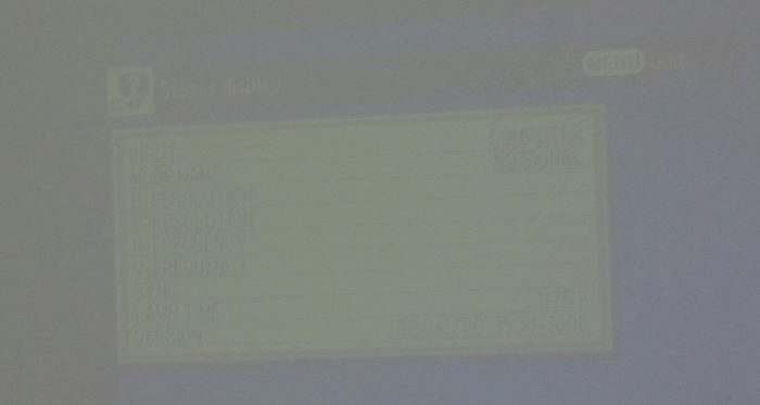 Toshiba TLP-T50 VGA LCD Projector 1175 Lamp Hours Used - Image 2