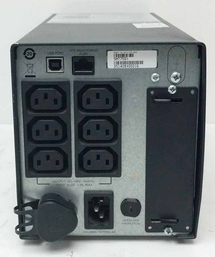 APC Smart-UPS 750 SMT750I Uninterruptible Power Supply (UPS) - Image 4