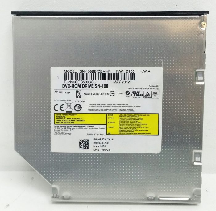 Dell DN-108BB/DEMHF DVD-ROM Drive - Image 3
