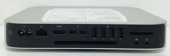 Apple Mac Mini 7 G1 A1347 EMC: 2840 - i5-4260U 1.4GHz - 4GB - 12GB SSD - 12.7 Monterey (2014) - Image 6
