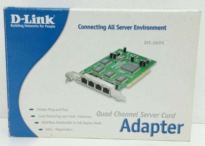 D-Link DFE-580TX Quad Channel Server Card Adapter - Image 2