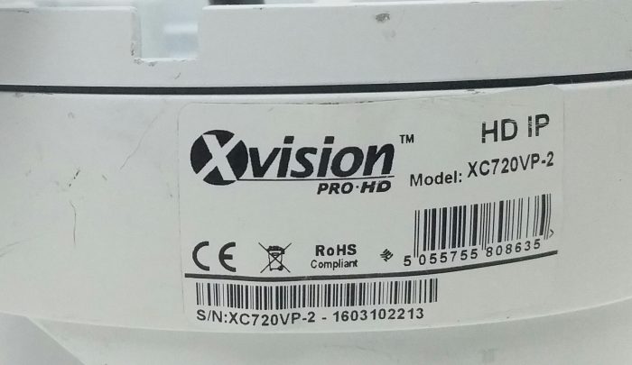 Hikvision Pro HD HD IP XC720VP-2 CCTV Camera - Image 3