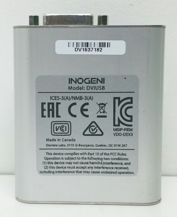 Inogeni DVIUSB HDMI/DVI to USB 3.0 Video Capture Card - Image 3