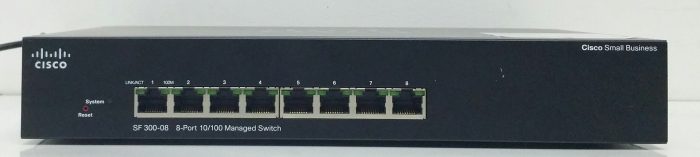 Cisco SF300-08 8 Port 10/100 Managed Switch - Image 2