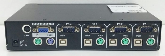 Startech .com Starview SV431H 4 Port Keyboard/Mouse/Monitor Sharing USB Switch - PS/2 - Image 4