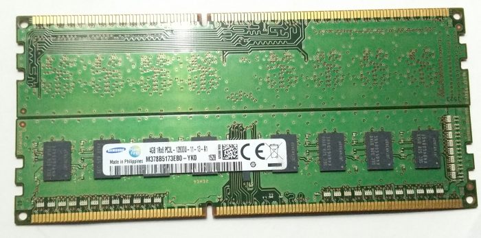 Joblot 2x Samsung M378B5173EB0-YK0 PC3L-12800U-11-13-A1 4GB Ram Memory Card - Image 3