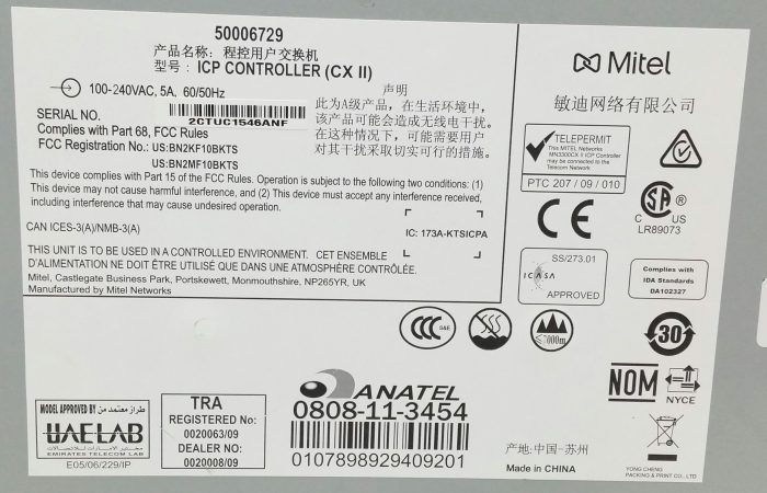 Mitel 5006729 3300 CX II ICP controller - Image 3