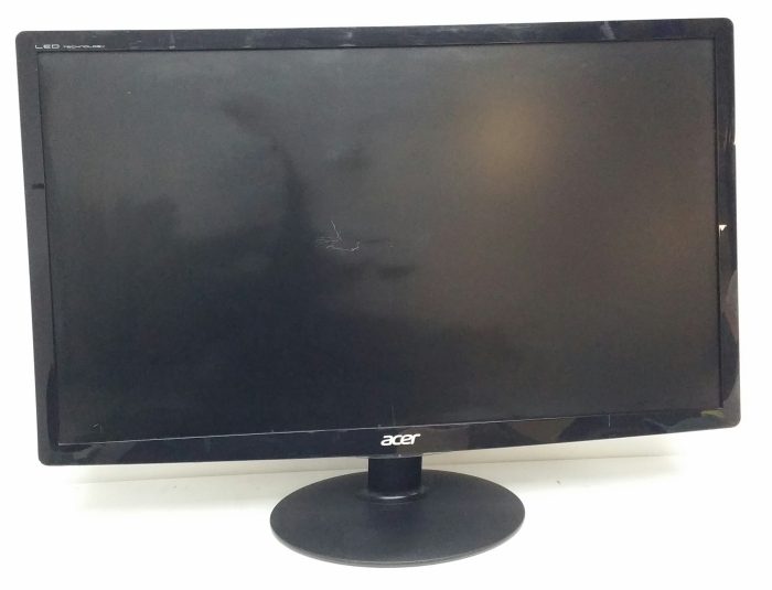 Acer S240HL 24" HDMI DVI VGA LCD Widescreen Monitor - Image 2