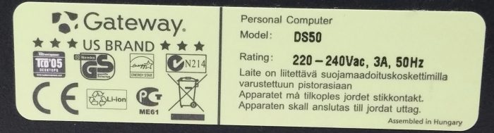 Gateway DS50 - i3-550 3.2GHz - 4GB - Personal Computer - Image 4