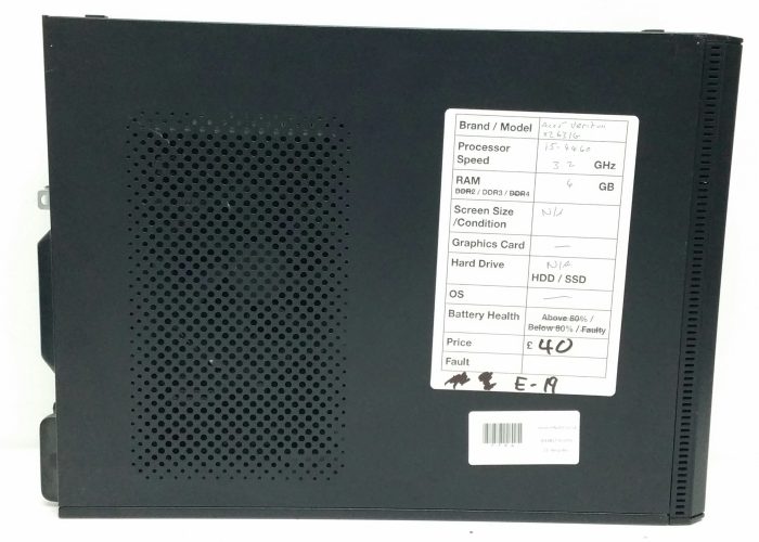 Acer VERITON X2631G - i5-4460 3.2GHz - 4GB - Personal Computer - Image 3