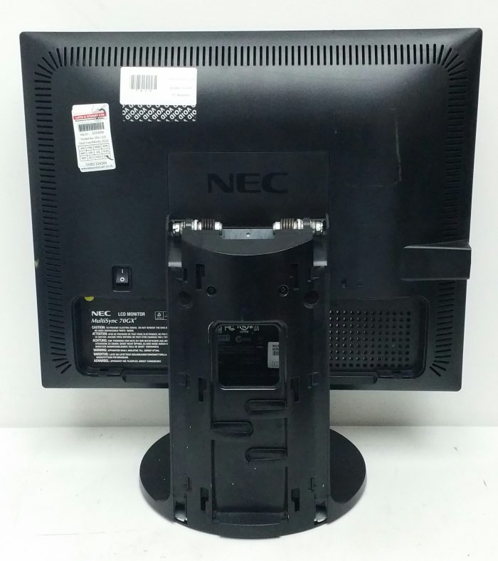 Nec Opticlear Multisync 70GX2 17" DVI VGA LCD Monitor - Image 5