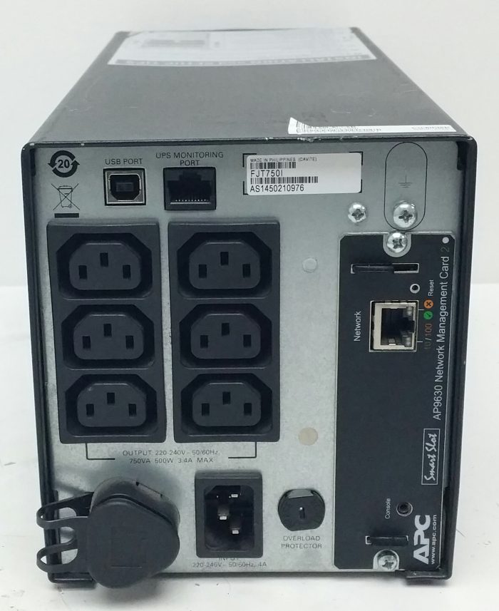 Fujitsu Smart-UPS 750 Uninterruptible Power Supply UPS - Image 4