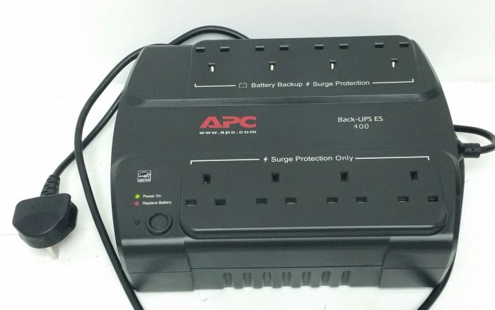 APC Back-UPS ES 400 BE400-UK Uninterruptible Power Supply UPS - Image 5