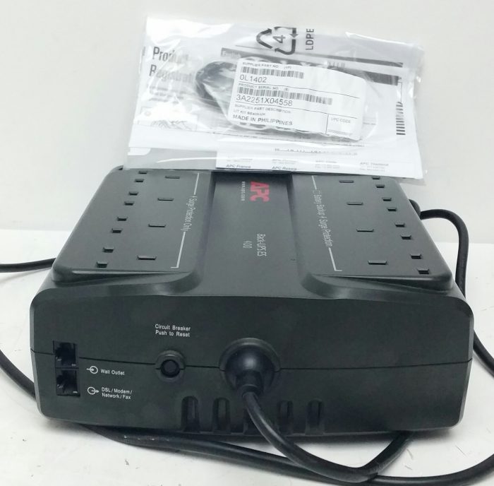 APC Back-UPS ES 400 BE400-UK Uninterruptible Power Supply UPS - Image 4