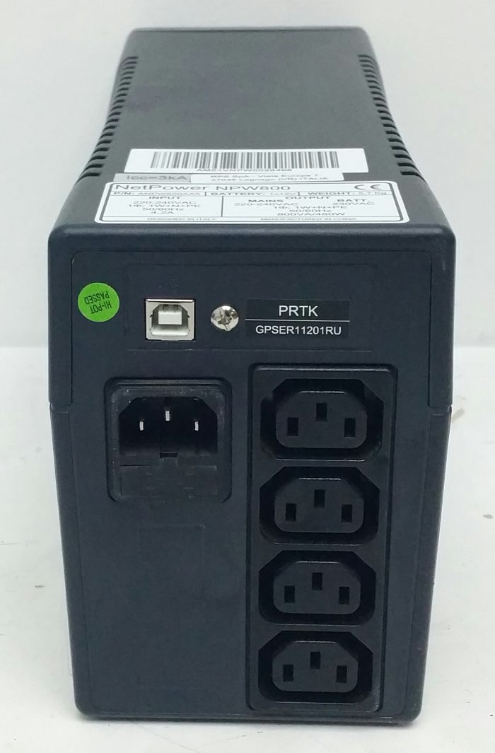 Riello NetPower NPW800 Uninterruptible Power Supply UPS - Image 4