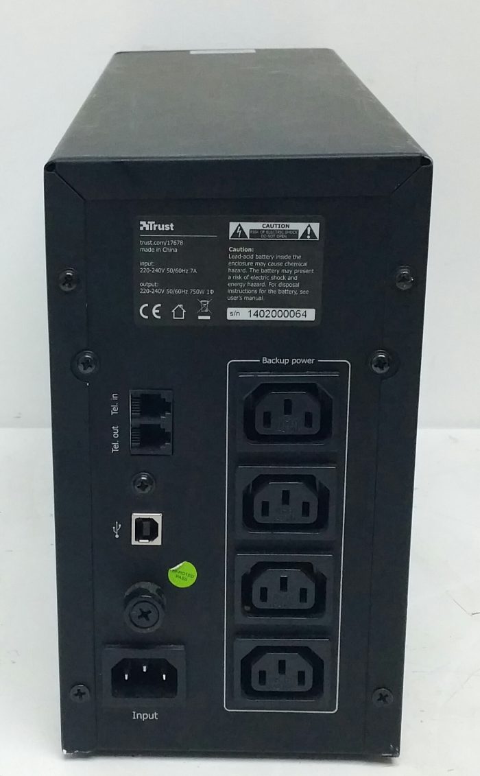 Trust 1500VA Uninterruptible Power Supply UPS - Image 4