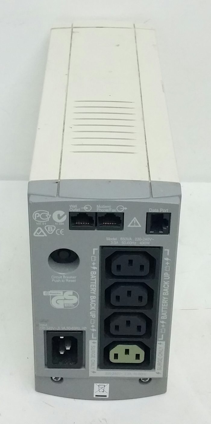 APC Back-UPS CS 650 BK650EI Uninterruptible Power Supply UPS - Image 4