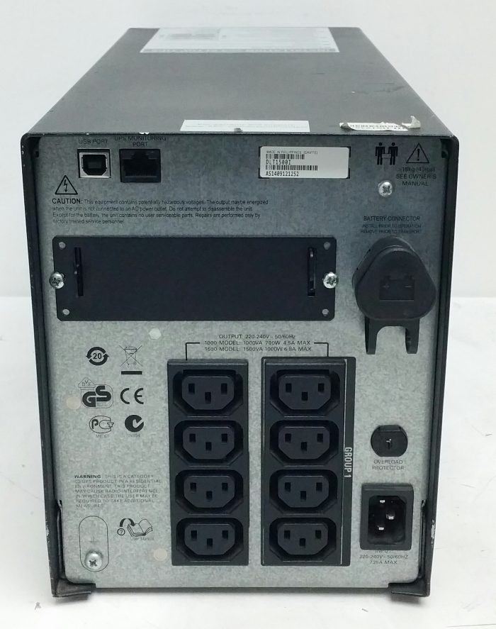Dell 1500 DLT1500I Uninterruptible Power Supply UPS - Image 3