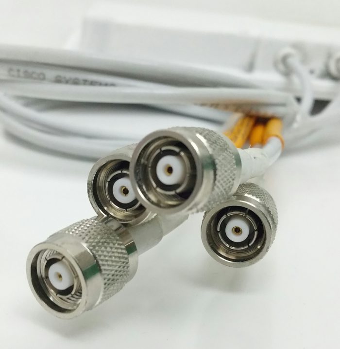 Cisco AIR-ANT2566P4W-R 2.4 GHz 6 dBi/ 5 GHz 6 dBi Directional Antenna 4-Ports RP-TNC Access Point - Image 5
