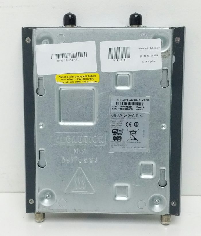 Cisco Systems AIR-AP1242AG-E-K9 Aironet 802.11a/b/g Access Point - Image 3