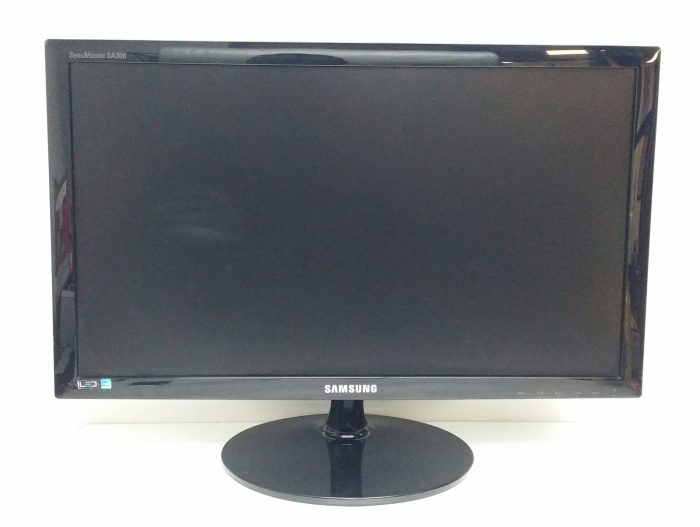 Samsung SyncMaster SA300 S24A300BL 23.5" DVI VGA Color Display Monitor - Image 2