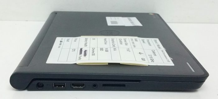Dell Chromebook 11 3120 P22T - Celeron 2.16GHz - 4GB - 11.6" -16GB SSD - Chrome OS - Image 6