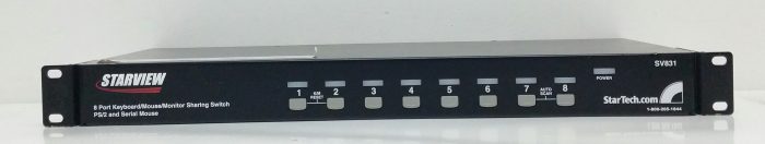 Startech .com Starview SV831 CBEEF6CE01 8 Port Keyboard/Mouse/Monitor Sharing Switch PS/2 and Serial Mouse - Image 2