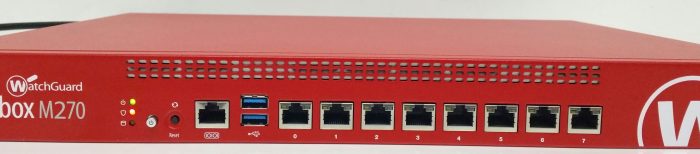 WatchGuard Firebox M270 TL2AE8 8 Port Firewall Appliance - Image 5